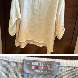 Tina Stephen Cream Top